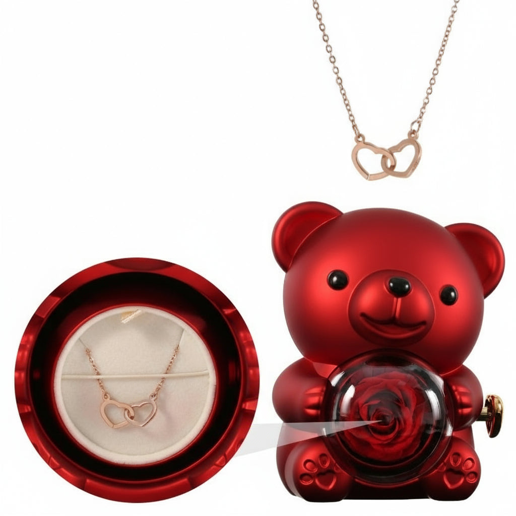 Urso da Rosa Eterna
